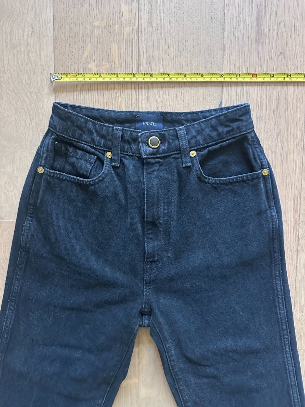 KHAITE Abigail Jeans Size 24 - Picture 6 of 8